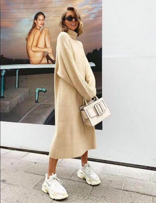 Как носить платья в осенний период стильно и тепло. Теплые платья на осень: идеальный стиль для холодного сезона