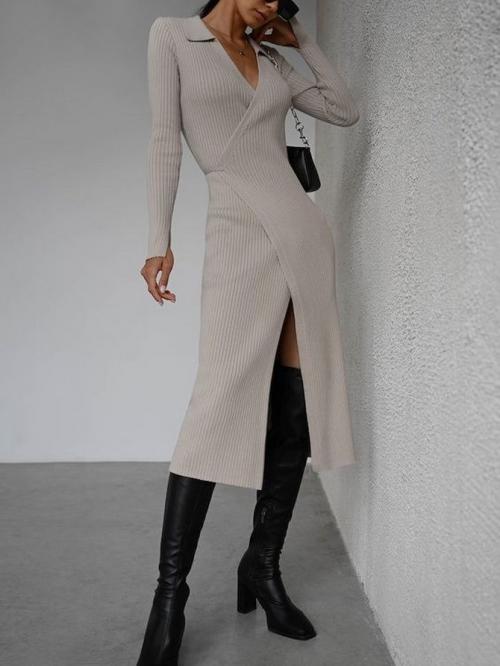 Как носить платья в осенний период стильно и тепло. Теплые платья на осень: идеальный стиль для холодного сезона