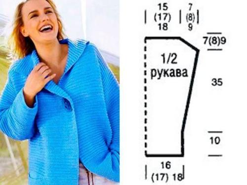 Связать кофту спицами для женщины. Вязание женских кофточек спицами: какие фасоны в тренде весной 2021 33