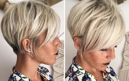 Можно ли сделать асимметричную стрижку на короткие волосы дома. Авангард