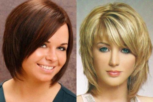 Подходят ли асимметричные стрижки на короткие волосы для толстых волос. Стрижки на короткие волосы для круглого лица: 10 модных идей