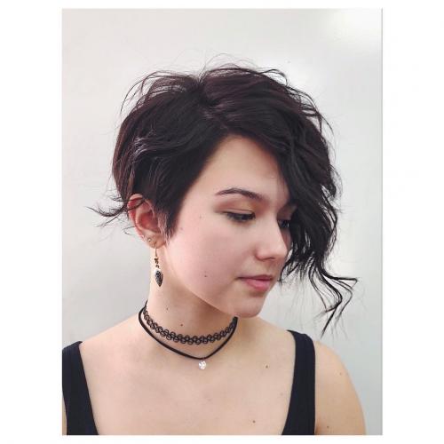 Какие асимметричные стрижки на короткие волосы подойдут для разных форм лица. Какому типу лица подойдет асимметричная короткая стрижка?