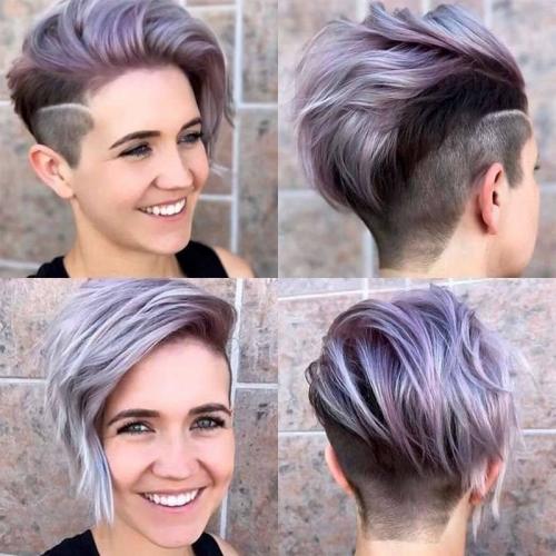 Можно ли сделать асимметричную стрижку на средние волосы. Асимметричные стрижки с выбритыми участками