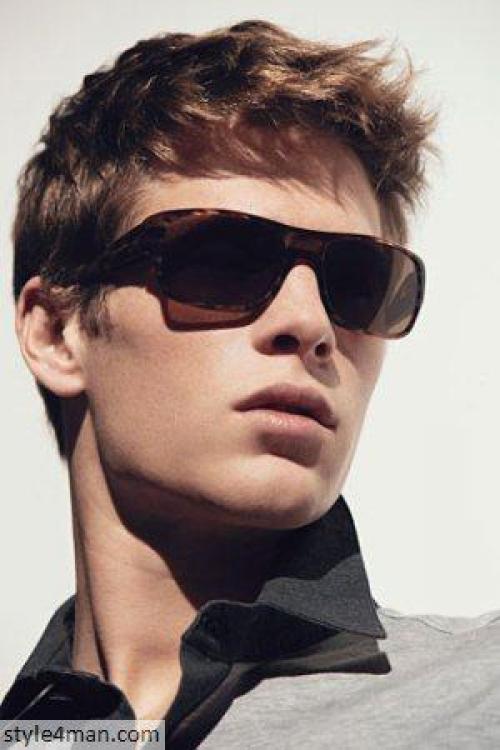 Очки по форме лица мужские. Как должны сидеть очки на лице у мужчин