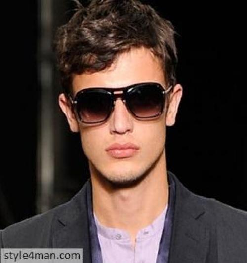 Очки по форме лица мужские. Как должны сидеть очки на лице у мужчин