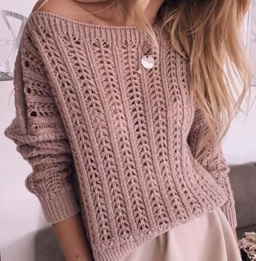 Красивые вязаные кофточки спицами с описанием. Вязание спицами для женщин: модные модели 2022 года с описанием