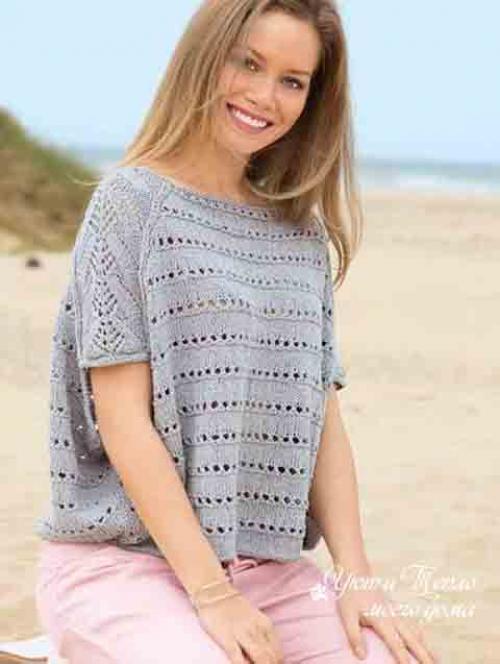 Летние кофточки для женщин спицами на лето 2022 года: схемы и описание