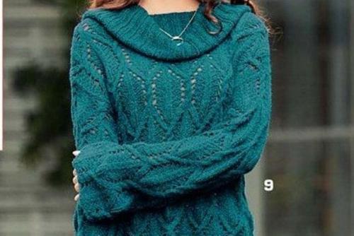Связать модную кофту спицами. Вязаные женские кофты спицами со схемами