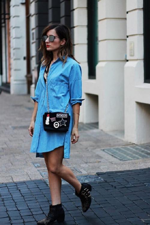 Джинсовое платье с чем носить 2023. Модные джинсовые платья на весну-лето 2023: актуальные фасоны (+бонус-видео)