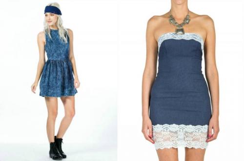 Как носить джинсовое платье. 1 тренд и 3 образа: как носить джинсовое платье? 10