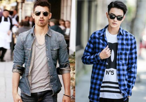 Как носить футболку в холодное время года. С чем носить легкую футболку зимой