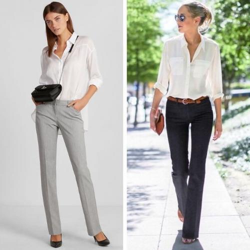 Как выбрать брюки женские по типу фигуры. Как выбрать брюки по фигуре: рекомендации