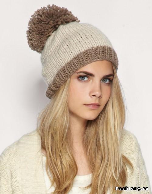 Цвет шапки для блондинки. 