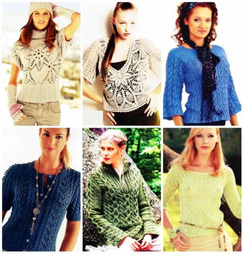 40 вязаных кофт спицами. Вязаные кофты спицами для женщин, схемы с описанием вязания
