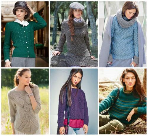 40 вязаных кофт спицами. Вязаные кофты спицами для женщин, схемы с описанием вязания