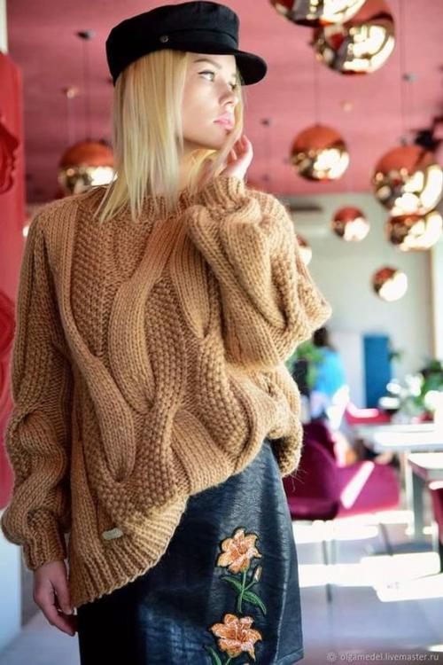 40 вязаных кофт спицами. Вязаные кофты спицами для женщин, схемы с описанием вязания