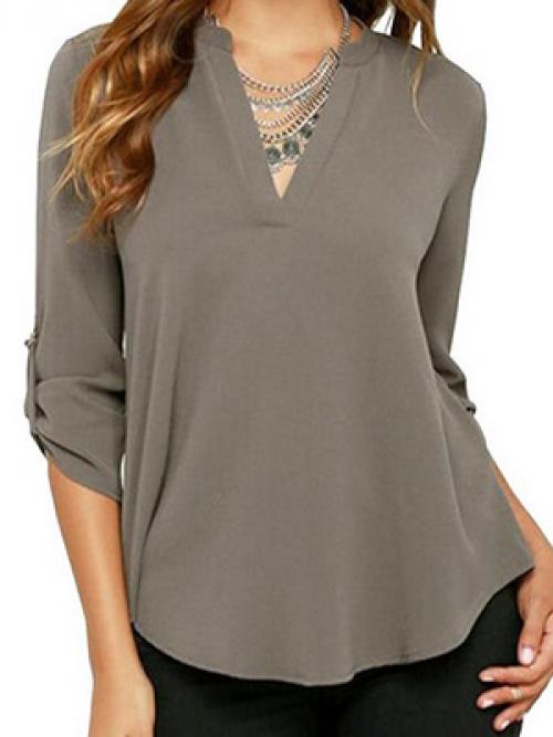 Кофточки с короткими рукавами. Фасоны летних блузок 14