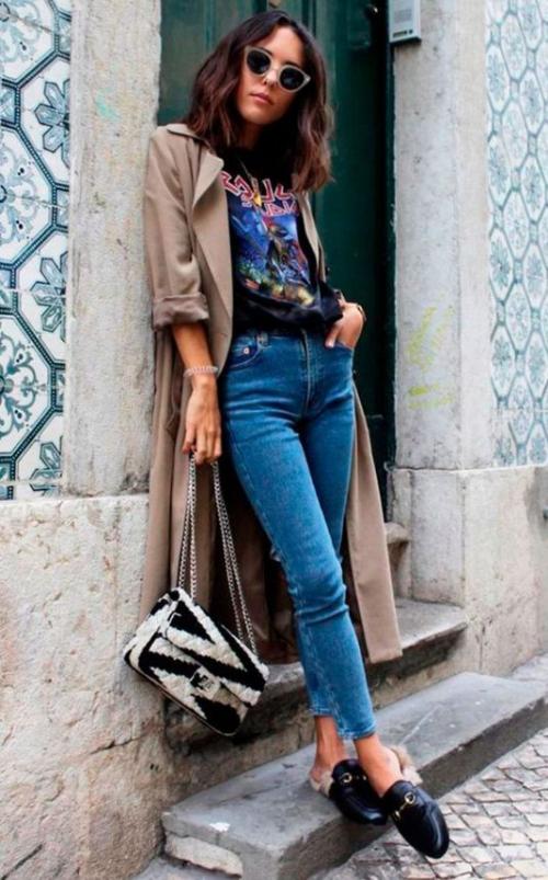 Какие туфли лучше всего сочетаются с футболкой и джинсами. Как подобрать обувь под джинс