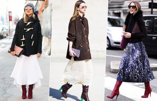 Можно ли носить платье в морозную погоду. Советы стилиста: как носить юбки и платья в холодное время года