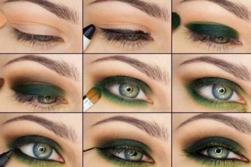Темный макияж глаз. Темный макияж: самые красивые идеи, лучшие сочетания и оригинальные варианты применения (85 фото + видео)