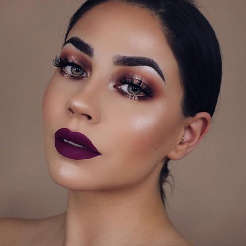 Темный макияж глаз. Темный макияж: самые красивые идеи, лучшие сочетания и оригинальные варианты применения (85 фото + видео)