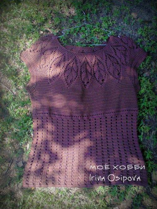 Летняя кофточка крючком схемы. Подборка вязаных крючком кофточек для женщин и девочек