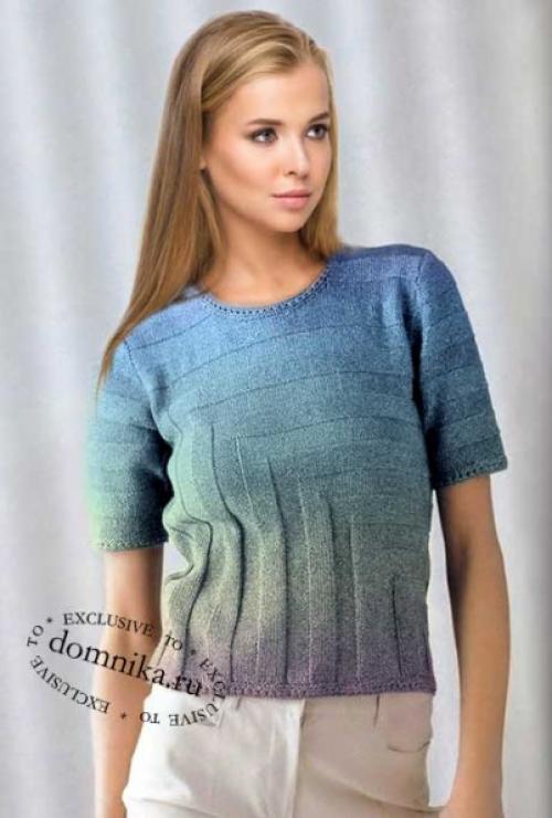 Кофточки спицами и крючком схемы - женские кофточки описания вязания - Страница 3