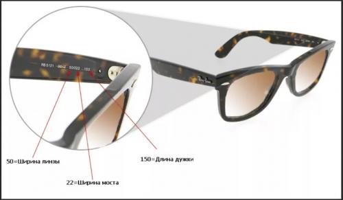 Как определить размер очков солнцезащитных. Как определить размер солнцезащитных очков?