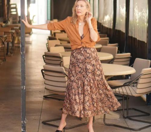 Какие платья для женщин за 50 будут в моде в 2023 году. Трендовые платья на весну-лето 2023: какие из них будут идеально смотреться на женщине за 50 06