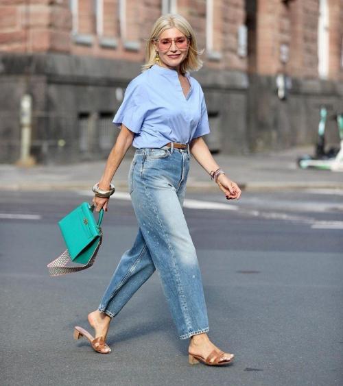 Уличная мода для женщин з.  Как женщине 50+ одеться на улицу летом 2022, чтобы выглядеть стильно, несмотря ни на какие тренды