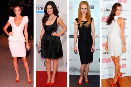 Как сочетать платье с ботинками на среднем каблуке. Как подбирать обувь по фасону и цвету платья