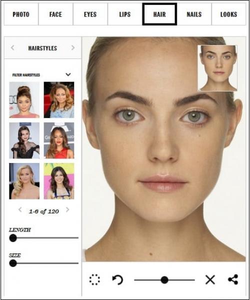 Сервис подбора стрижки. Как выбрать прическу и стрижку по своему фото