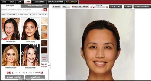 Сервис подбора стрижки. Как выбрать прическу и стрижку по своему фото