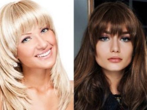 Женские стрижки с челкой. Как выбрать тип челки? 01