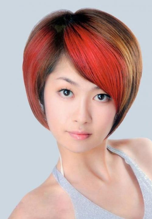 Стрижки с косой челкой на короткие волосы. Советы перед стрижкой