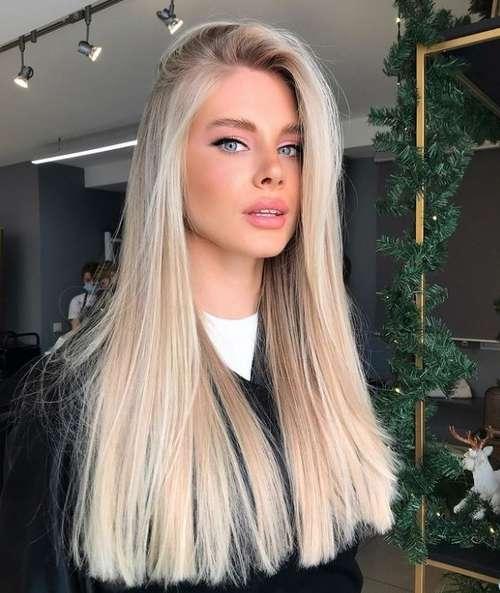 Прически с прямыми волосами. Женские стрижки на длинные прямые волосы