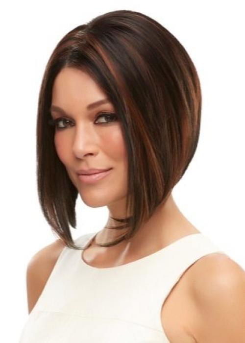 Стрижка на средние прямые волосы с челкой. Красивые и модные стрижки с челкой на средние волосы в 2022 году 36