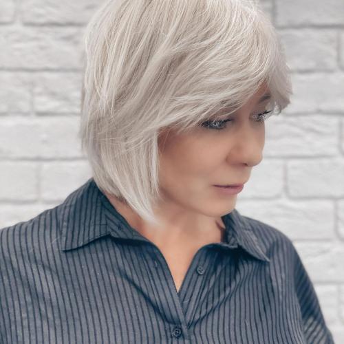 Удлиненная челка по бокам кому идет. Для вдохновения: кому идет длинная челка на две стороны, а для кого она — табу?