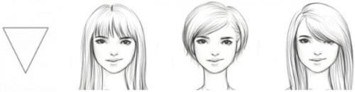 Прямая челка со средними. Какую челку выбрать