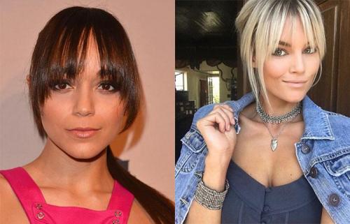 Прямая челка со средними. Какую челку выбрать 27