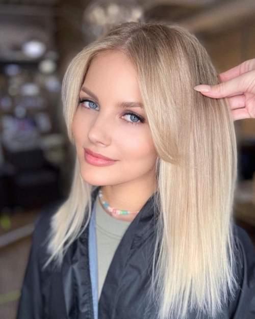 Как подстричь челку 2022. Трендовый вид челки 2022 на прямые волосы