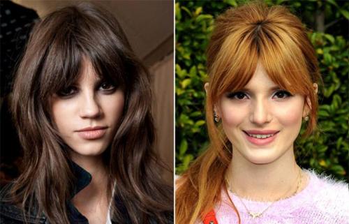 Традиционная прямая челка в 2022 году. Как носить челку в 2022: самые трендовые и красивые стрижки 06