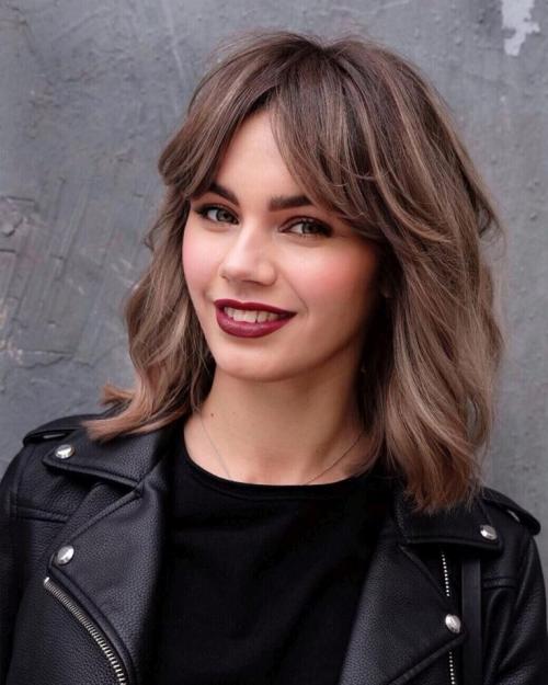 Модная челка по бокам. Челка шторка женская на (короткие, длинные, средние) волосы