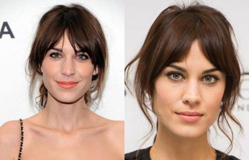 Традиционная прямая челка в 2022 году. Как носить челку в 2022: самые трендовые и красивые стрижки 02