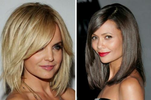 Косая челка с уголком. Стильная косая челка: фото