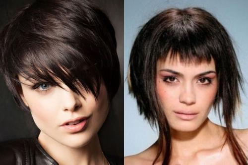 Прямая и ровная челка. Кому идет прямая  челка? 34
