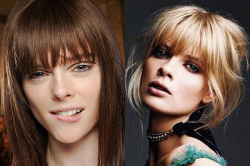 Прямая и ровная челка. Кому идет прямая  челка? 30