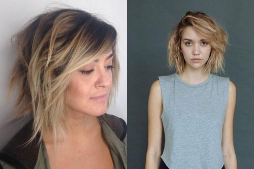 Стрижка с челкой на средние волосы 2022. Модные женские стрижки на средние волосы 2022 года и 80 фото для вдохновения