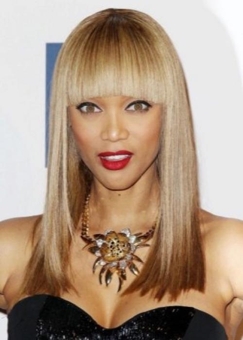 Челка с удлинением по бокам. Разновидности 04