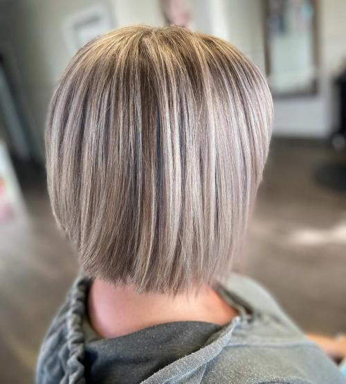 Челка с удлинением по бокам. Разновидности 15